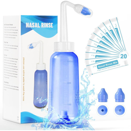 Neti Pot Sinus Rinse Bottle 300ML