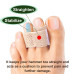 Broken Toe Wraps,Cushioned Bandages,Hammer Toe Separator Splints